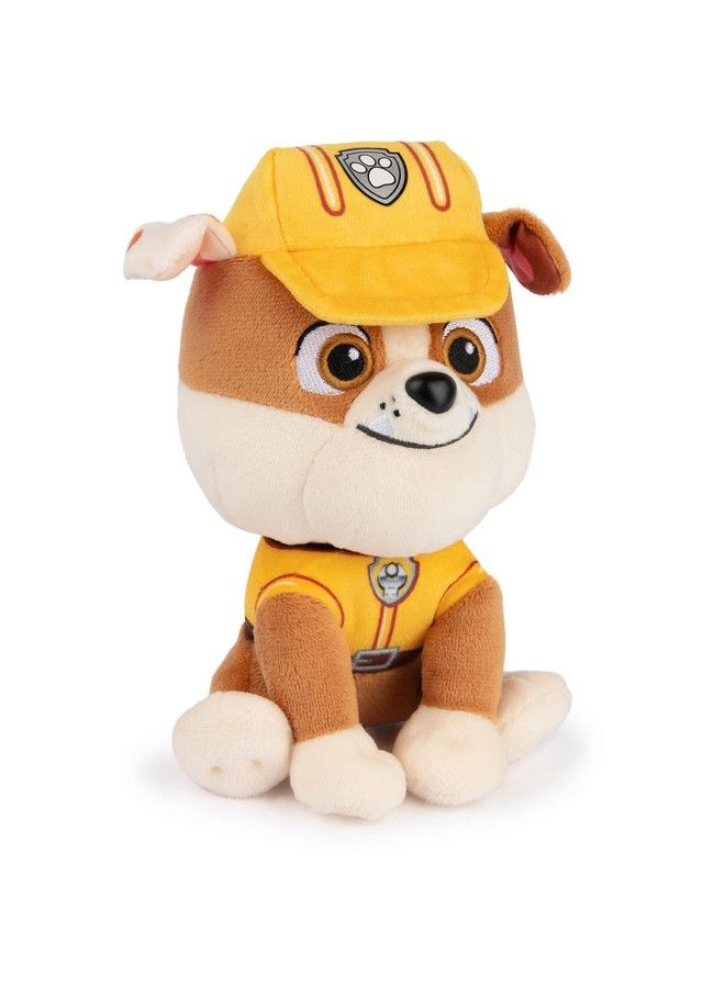 GUND Official Paw Patrol Rubble In Signature Construction Uniform Plush Toy Stuffed Animal For Ages 1 And Up 6" (Styles May Vary)  - Image 5
