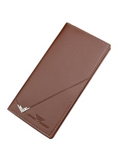 Men's Long Thin Slim Leather Wallet,PU Leather Men's Classic Wallet With Multiple Card Slots Extra Capacity Wallets,Credit Card Clip Money Bag Business Card Organizer,Bi-Fold Passport Wallet Men