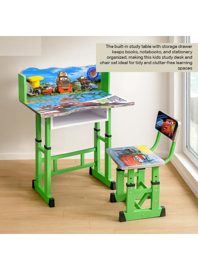 DubaiGallery Writing Desk Children's Study Desk Primary School Students' Writing Homework Desk Household Children's Desk and Chair Lift Set Study Desk Desk - Image 4