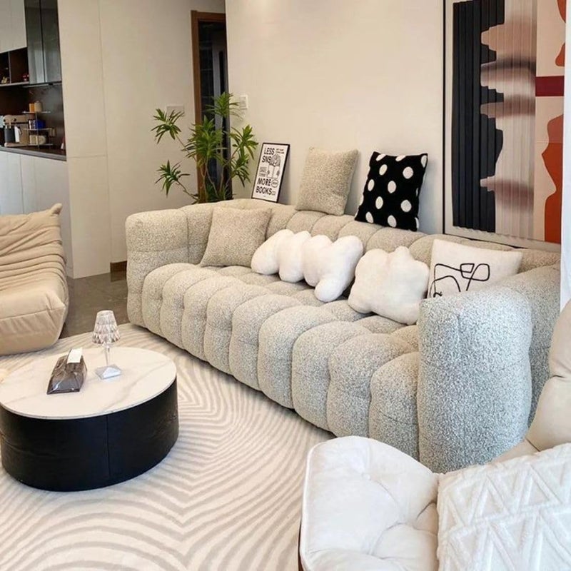 Comfynest Modern Modular Sectional Sofa - Orange - Image 2