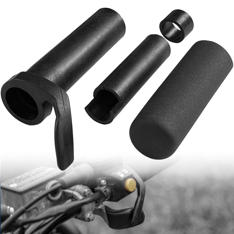 DCOMA ATV Handlebars with Convenient Throttle Compatible with Kolpin 98020, Reduces Thumb Fatigue, Prolong Your Ride, Fits 7/8" Bars, Easy Install for ATV, Snowmobile, Watercraft, Plastic - Image 1