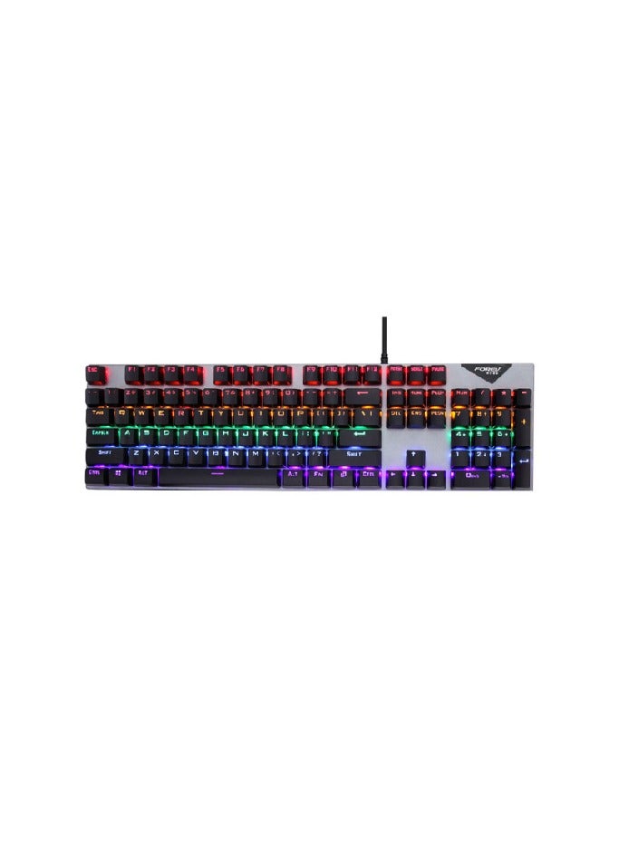 Forev Gaming RGB Waterbroof Michanical Keyboard With Blue Switches - Image 2