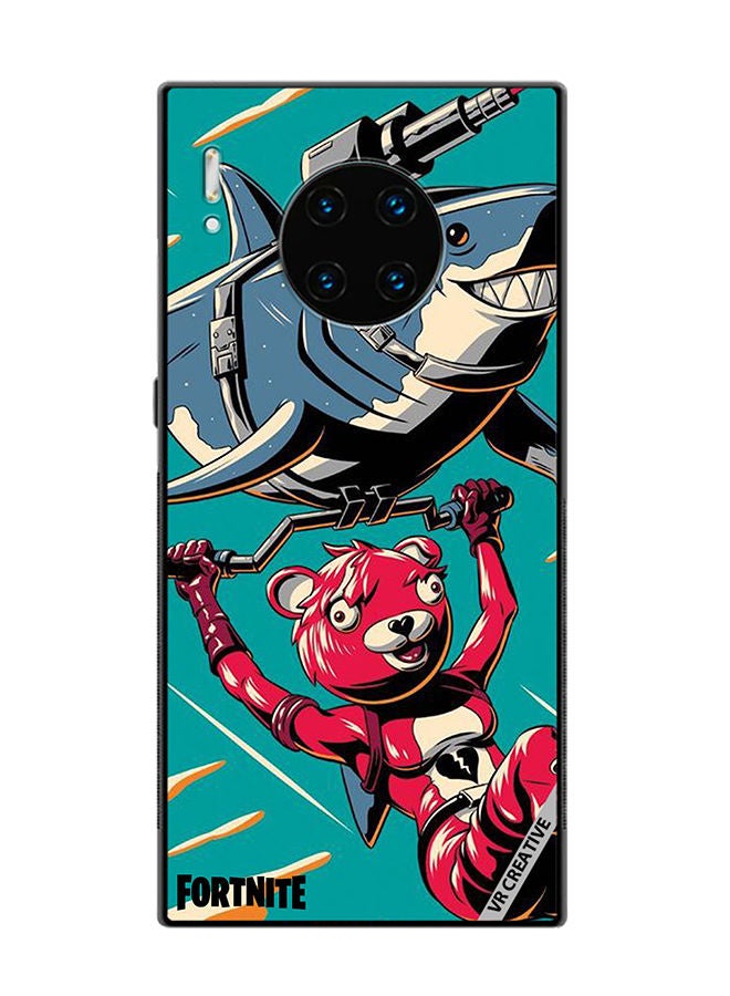 VR CREATIVE Protective Case Cover For Huawei Mate 30 Pro Fortnite Poster Design Multicolour - Image 1