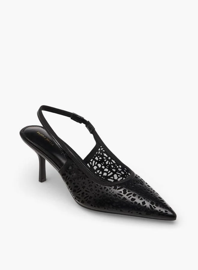 Flora Bella By Shoexpress Flora Bella Women Cutwork Slingback Shoes