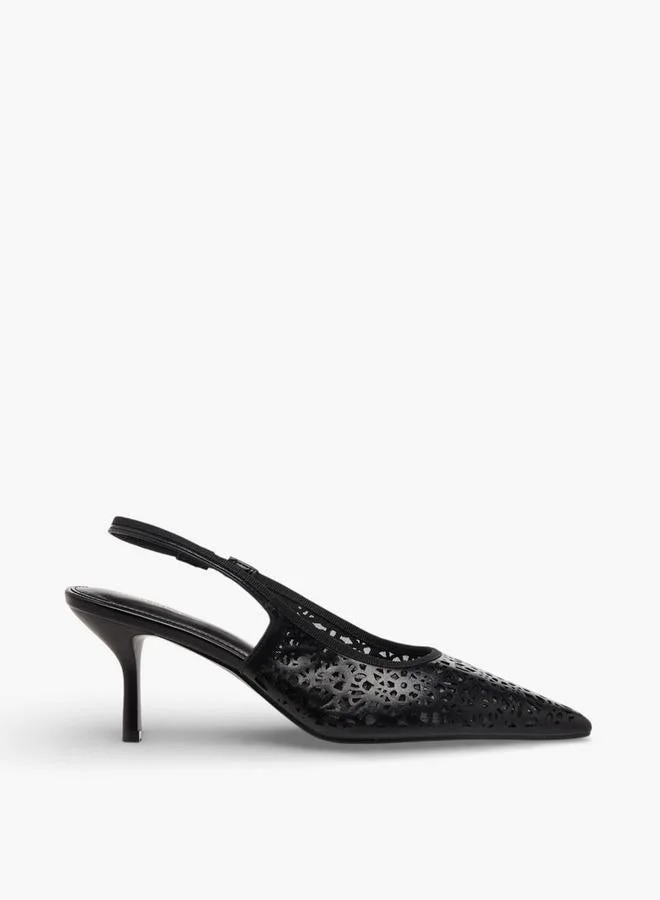 Flora Bella By Shoexpress Flora Bella Women Cutwork Slingback Shoes
