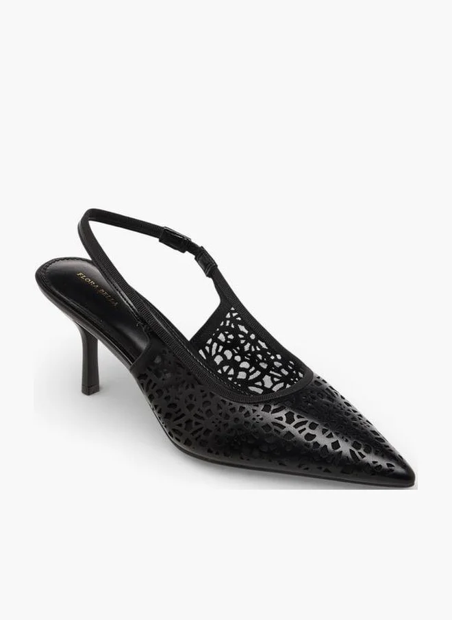 Flora Bella By Shoexpress Flora Bella Women Cutwork Slingback Shoes