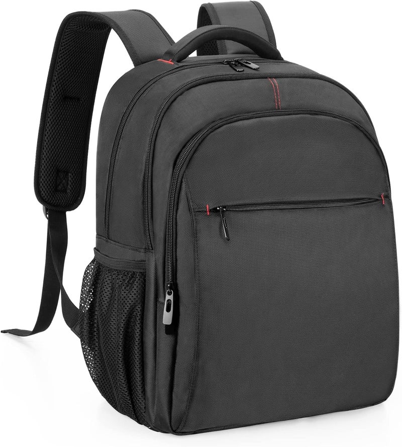 CURMIO CURMIO CPAP Backpack Compatible with ResMed Air Sense 11, Air Sense 10, Air Sense 9, CPAP Travel Bag with Luggage Strap Compatible with Philips CPAP Machine and Accessories, Black (Patent Design)