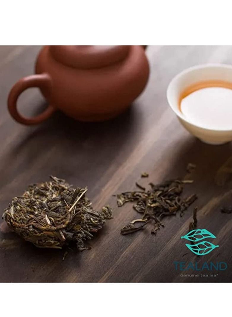 Tealand White Tea Pai Mu Dan Beeng Cha Pure Soothing Relaxing Low Caffeinated Superior Whole Cake Authentic Premium 200g " - Image 5