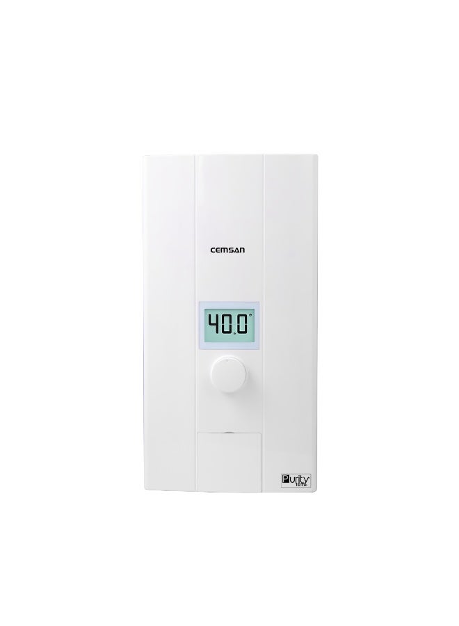 CEMSAN Instant Water Heater 24 Kw - Work at Low Water Pressure - White - BS24 - Image 2