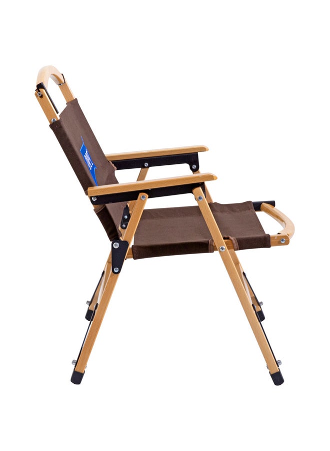 DPT Folding Camping Chair For Children, Brown,64x54x53Cm - Image 2