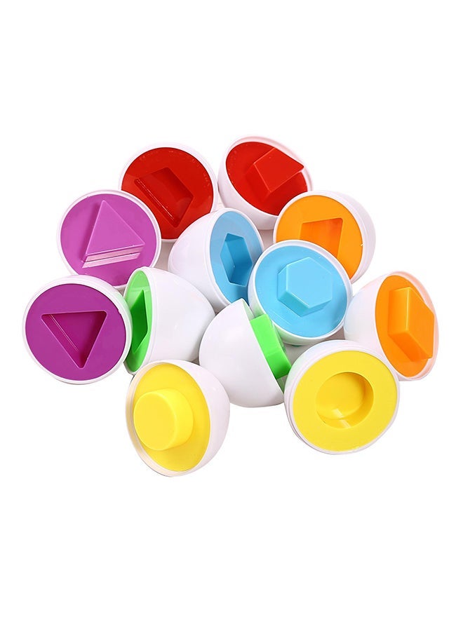 NIBEMINENT 6-Piece Education Clever Egg Toy - Image 3