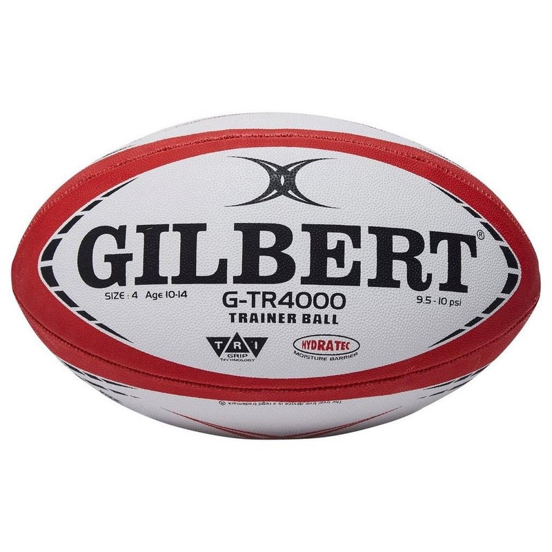 Gilbert G-Tr4000 Rugby Training Ball - Red (4) - Image 4