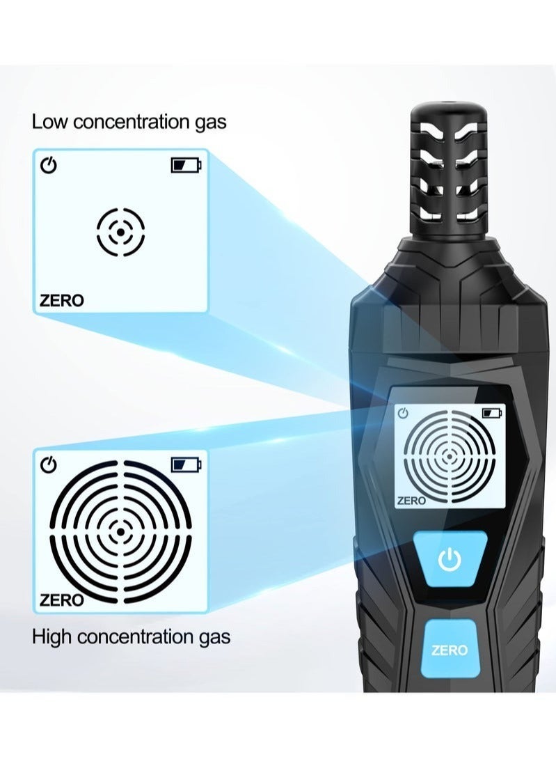 Natural Gas Leak Detector with Audible & Visual Alarm, Portable Gas Sniffer to Locate Combustible Sources Like Methane  - Image 4