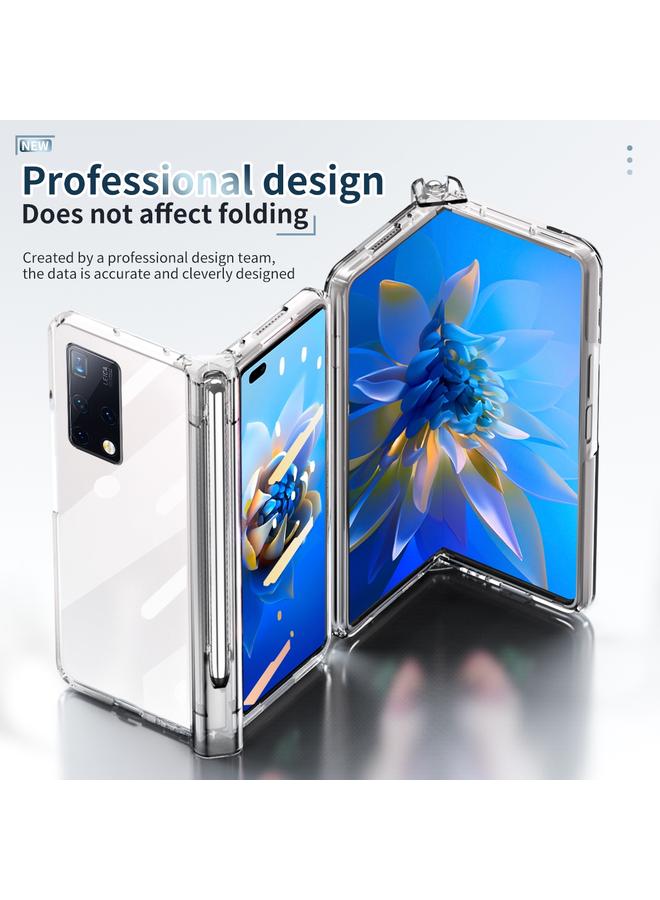 زبون جراب لهاتف Huawei Mate X2 مزود بمفصلة مطلية بالكهرباء مع قلم - Image 5