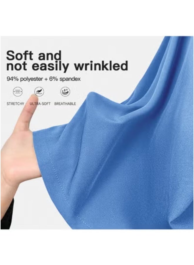 Generic Summer Doctor and Nurse Work Uniform Beauty Hospital Pet Dental Operating Room Washing Clothes Set (Blue)  - Image 4