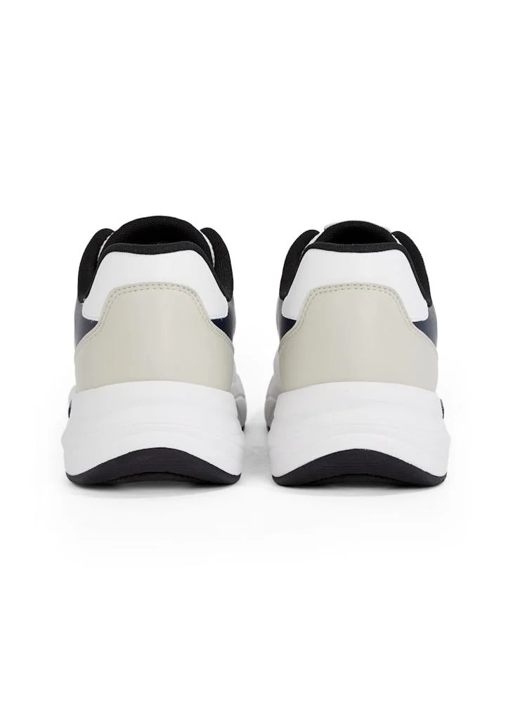 Calvin Klein Jeans RETRO TENNIS LOW KNIT TRAINERS
