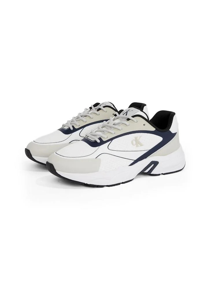 Calvin Klein Jeans RETRO TENNIS LOW KNIT TRAINERS