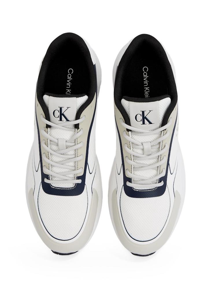 Calvin Klein Jeans RETRO TENNIS LOW KNIT TRAINERS - Image 5
