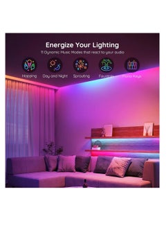 Govee Govee RGBIC Basic Wi-Fi + Bluetooth LED Strip Lights (10 Meter)  - Image 3