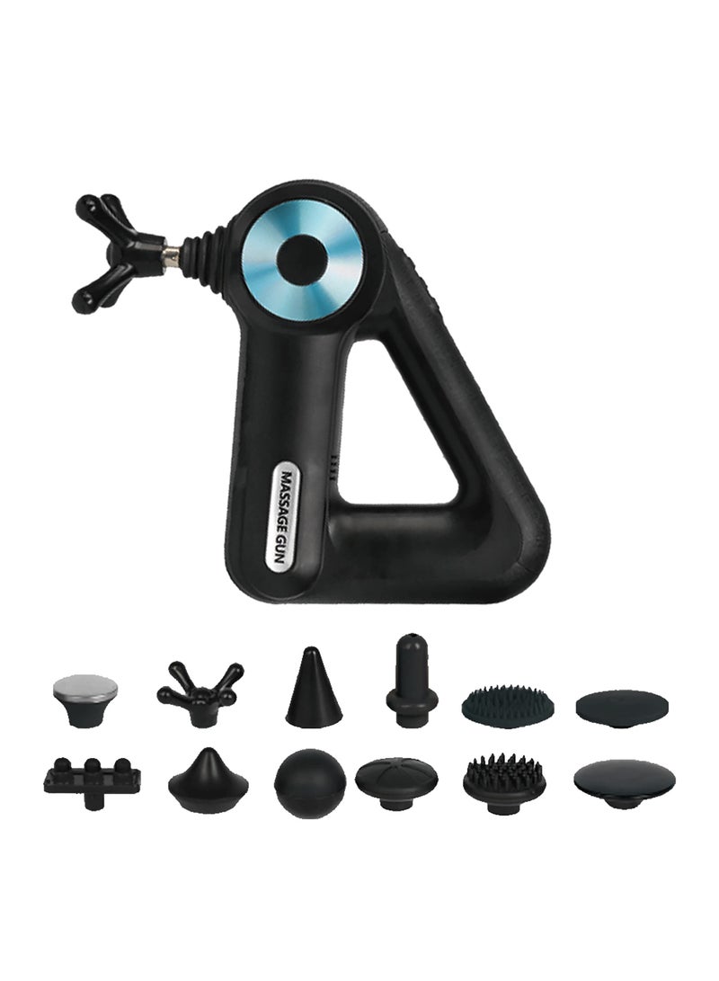 HTC Maxtop Deep Tissue Massage Gun For Back, Neck, Muscle Pain Relief Fitness Relaxation 12pcs Pro Heads - Image 1