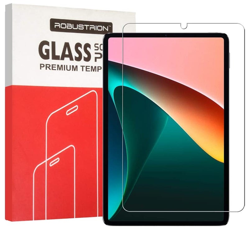 Robustrion Anti-Scratch & Smudge Proof Tempered Glass Screen Protector for Xiaomi Mi Pad 5 11 inch - Image 1