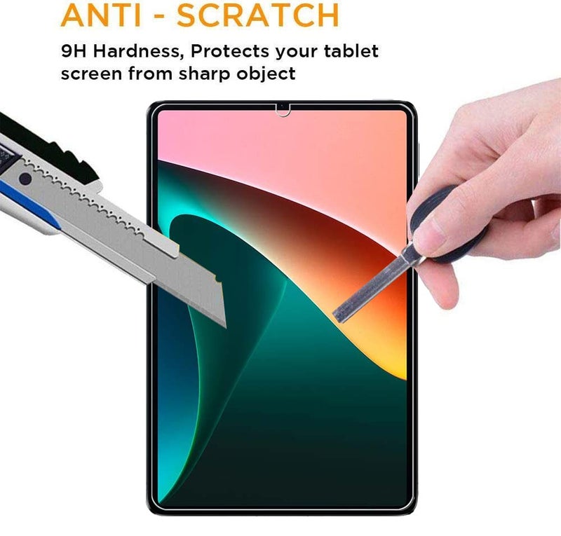Robustrion Anti-Scratch & Smudge Proof Tempered Glass Screen Protector for Xiaomi Mi Pad 5 11 inch - Image 3