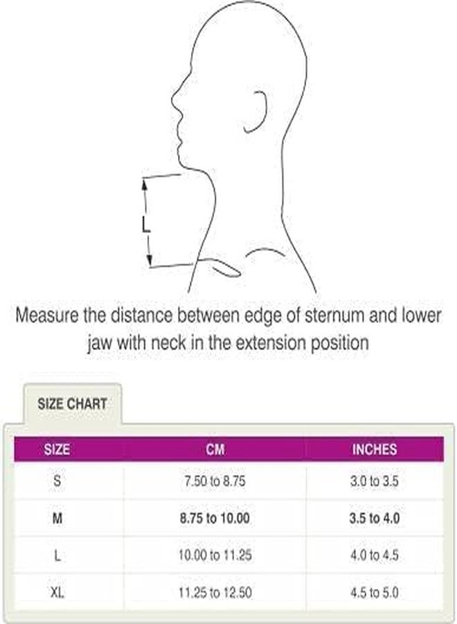 KUDIZE Cervical Soft Collar Firm Density Neck Support Brace (LARGE) - Image 3
