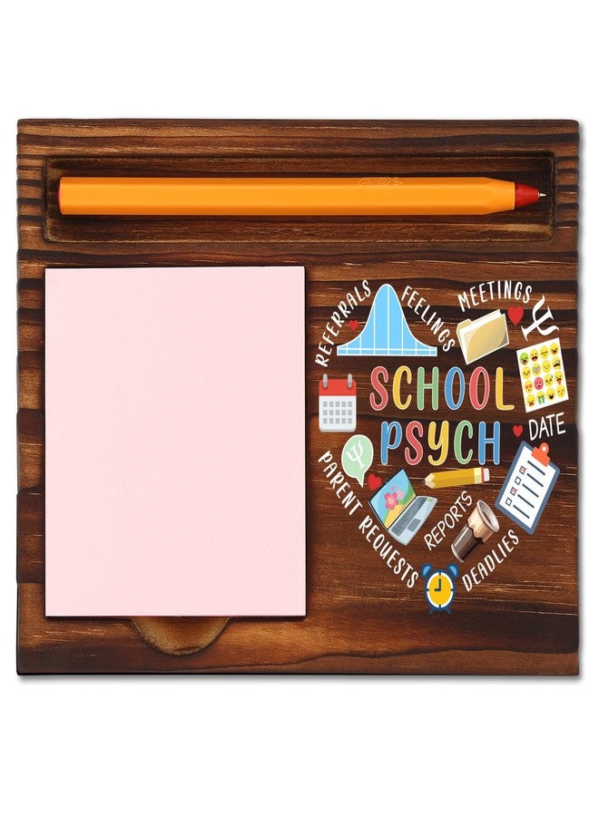 TRCENDE Positive Affirmations Gift for School Psychologist, Appreciation Gifts for School Psychologist, Thank You Gift for Psych, Physical Therapist Graduation Gifts Desk Retro Note Pad Holder XB459 - Image 3