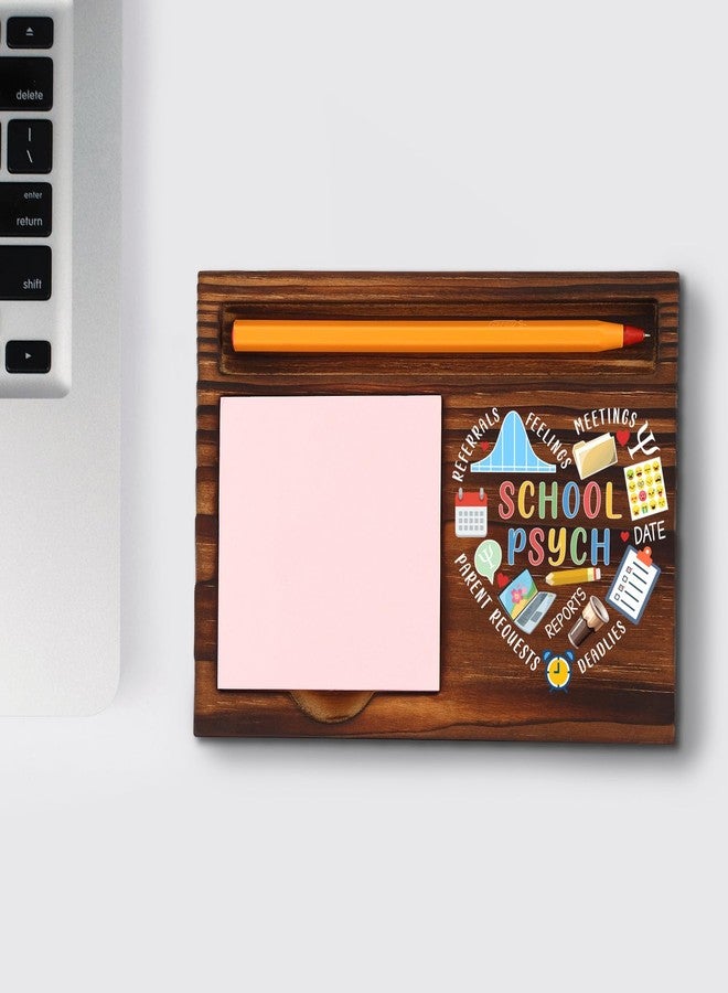 TRCENDE Positive Affirmations Gift for School Psychologist, Appreciation Gifts for School Psychologist, Thank You Gift for Psych, Physical Therapist Graduation Gifts Desk Retro Note Pad Holder XB459 - Image 5