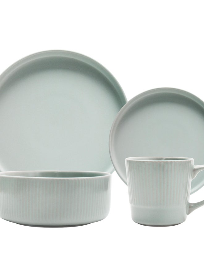 Kitchen master طقم أدوات مائدة سيراميك 16 قطعة من كيتشن ماستر - Image 3