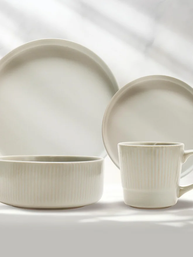 Kitchen master 16-Piece Ceramic Dinnerware Set