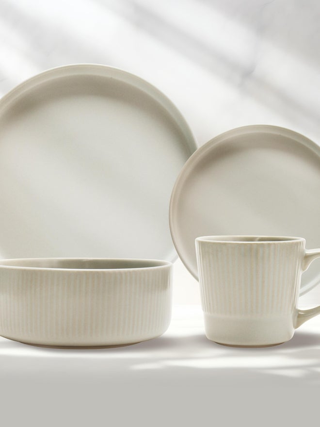 Kitchen master طقم أدوات مائدة سيراميك 16 قطعة من كيتشن ماستر - Image 2