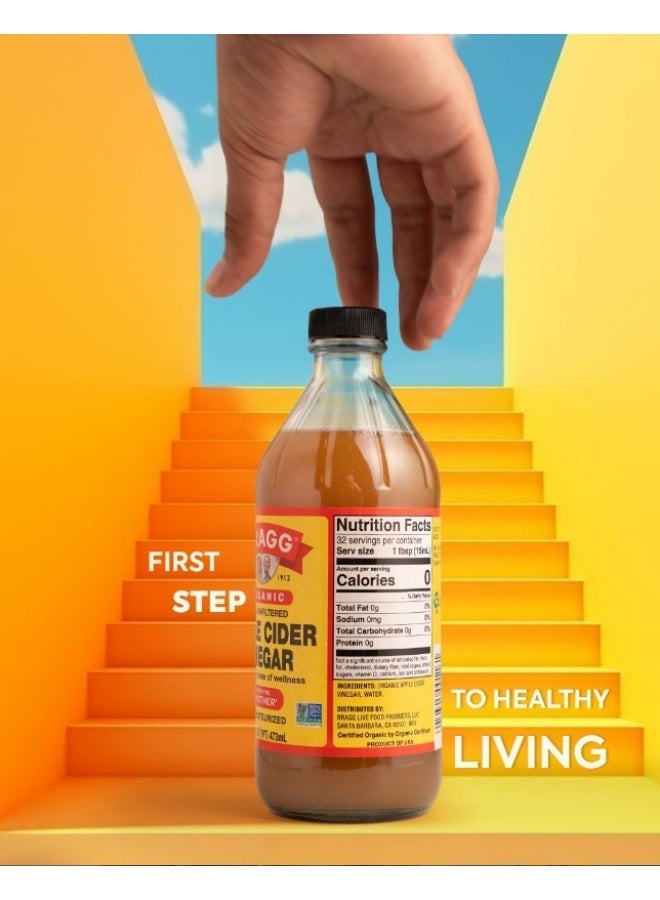 Bragg saving offer - apple cider vinegar 473ml - 2 packs - Image 4