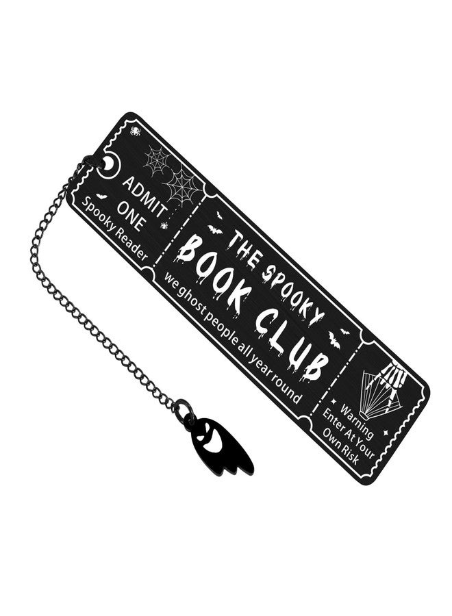 Vanlovemac Horror Bookmark for Women Gothic Bookmarks for Reading Women Goth Valentines Gifts BRR Basket Stuffers Book Lovers Gifts Book Marks for Reading Men Kids Ghost Bookmark Dark Romance Merch - Image 1