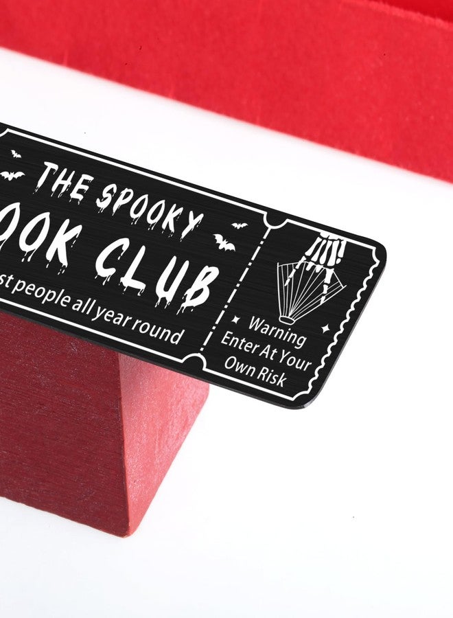 Vanlovemac Horror Bookmark for Women Gothic Bookmarks for Reading Women Goth Valentines Gifts BRR Basket Stuffers Book Lovers Gifts Book Marks for Reading Men Kids Ghost Bookmark Dark Romance Merch - Image 3