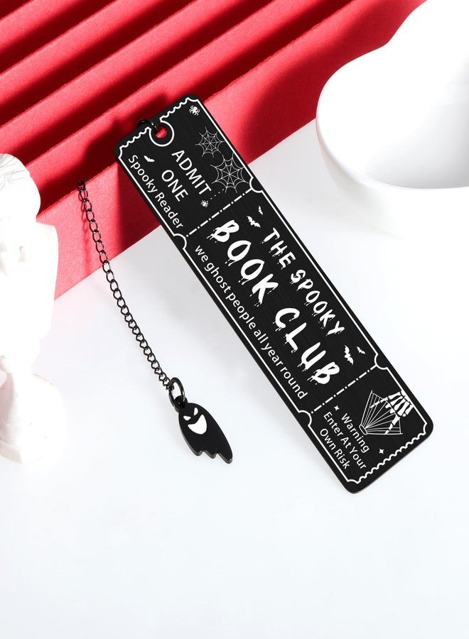Vanlovemac Horror Bookmark for Women Gothic Bookmarks for Reading Women Goth Valentines Gifts BRR Basket Stuffers Book Lovers Gifts Book Marks for Reading Men Kids Ghost Bookmark Dark Romance Merch - Image 5