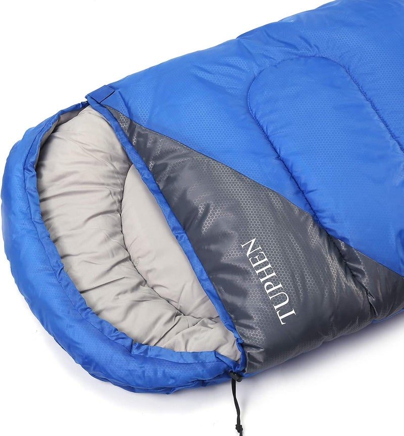 tuphen - Sleeping Bags for Adults Kids Boys Girls Backpacking Hiking Camping Microfiber Liner, Cold Warm Weather 4 Seasons Indoor Outdoor Use, Lightweight & Waterproof - Image 5