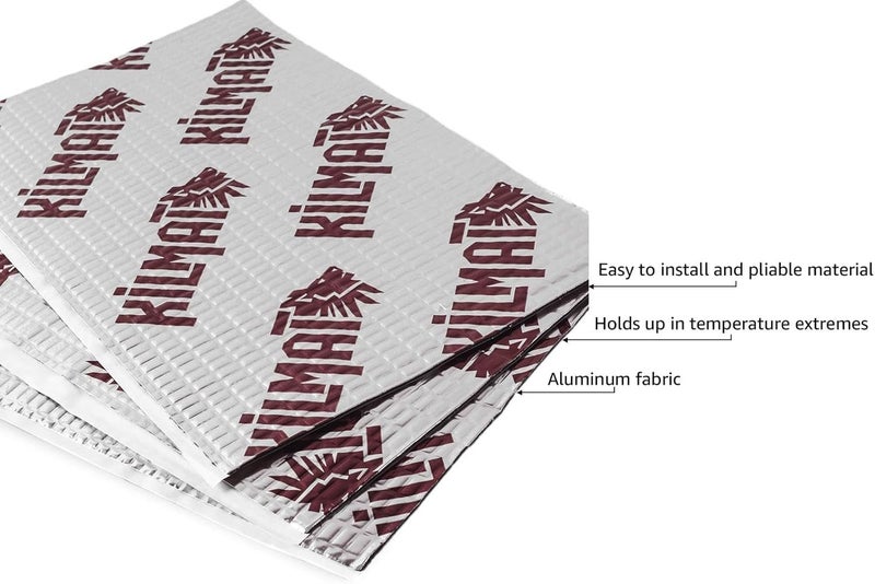 KILMAT 80 mil 10 sqft Car Sound Deadening Mat, Butyl Automotive Sound Deadener, Audio Noise Insulation and dampening - Image 2