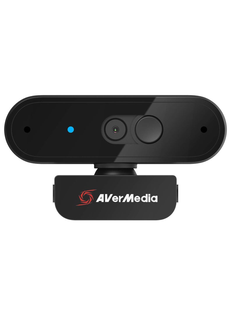 AVerMedia AVerMedia PW310P Webcam - Full 1080p 30fps HD Camera with Autofocus and Dual Stereo Microphones, Work from Home, Remote Learning.  - Image 2