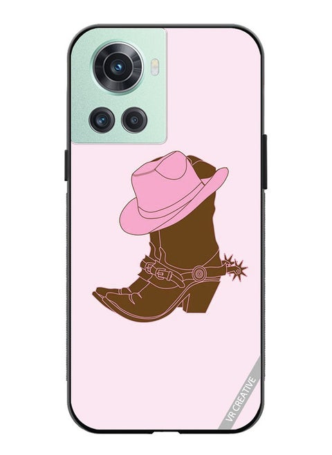 Protective Case Cover For OnePlus 10R Boots Design Multicolour