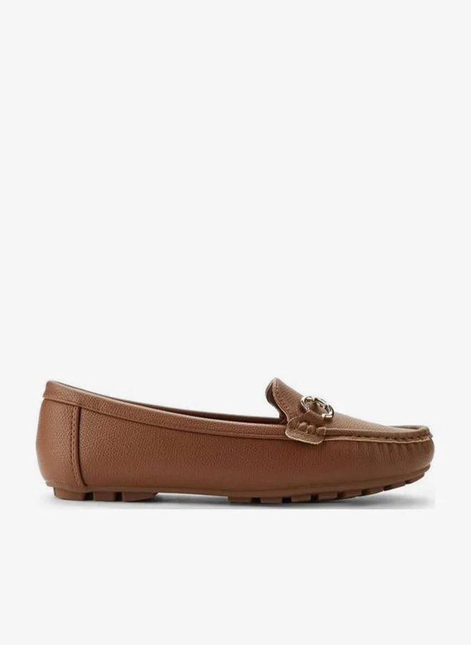 لو كونفورت Loafer With Mettalic Trim