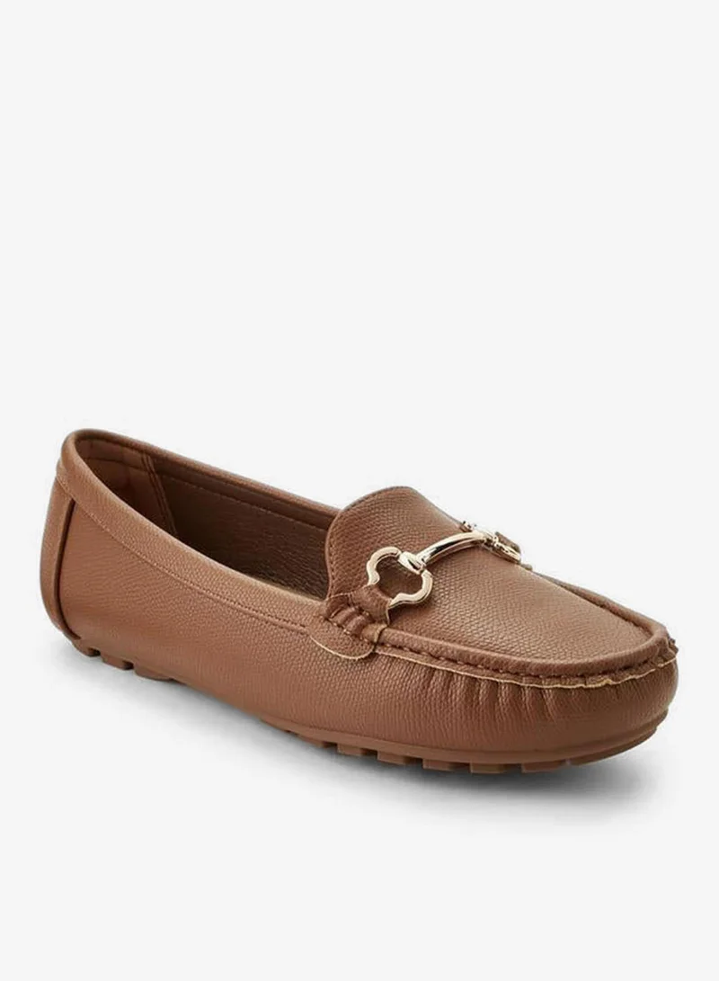 لو كونفورت Loafer With Mettalic Trim