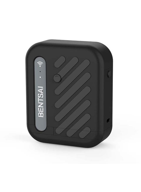 BENTSAI B10 Mini Handheld Printer Mobile Printer Code Printer Wirless WiFi Printer with iOS/Android APP (Black) for DIY Printing QR-Code Barcode Production Date Logo Batch Series Number