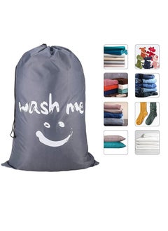 Rubik Wash Me Laundry Bag Extra Large Machine Washable Travel Dirty Clothes Storage Organizer Basket Drawstring Closure 100 x 69cm  - Image 2