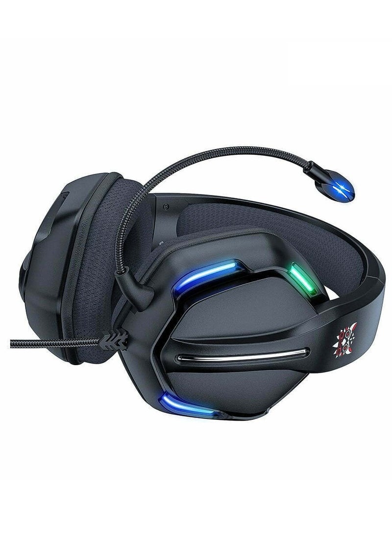 X27 Stereo Over-Ear Gaming Wired Headphones With 7.1 Surround Sound Noise Canceling Microphone Black Suitable for PS4/PS5/XOne/XSeries/NSwitch/PC - pzsku/Z8635EF6EB64C0EE5A3E6Z/45/_/1713904644/5d83059d-e831-4acf-bdd8-fc227f02db00