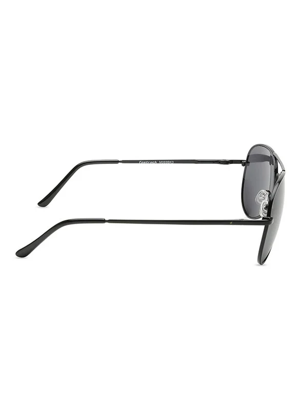 fastrack Men's Black Aviator Men Sunglasses