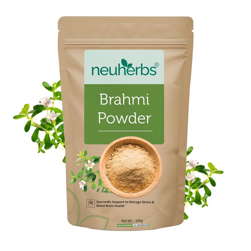 Neuherbs Brahmi Powder - 100gm - Image 2
