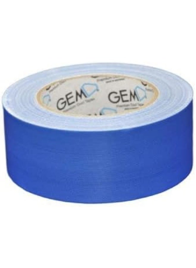 Gem Premium Duct/Cloth Tapes 50Mmx25M Blue - Image 2