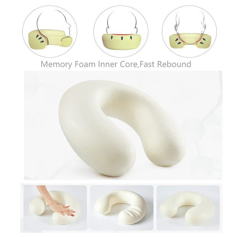 Gluck Plants Neck Pillow for Traveling Black - Image 3