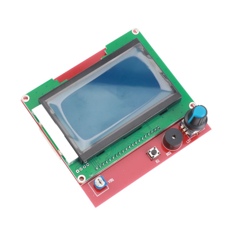 12864 LCD Control Module Panel Display Motherboard 3D Printer Smart Controller + 2Pcs Lines - Image 5